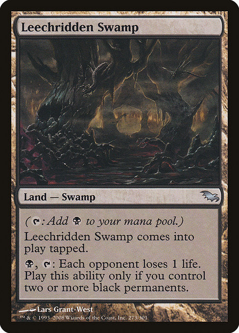 Leechridden Swamp [Shadowmoor] | Galactic Gamez