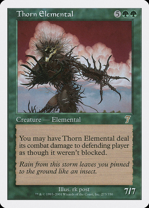 Thorn Elemental [Seventh Edition] | Galactic Gamez