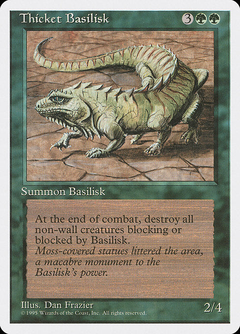 Thicket Basilisk [Fourth Edition] | Galactic Gamez