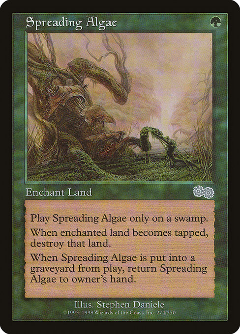 Spreading Algae [Urza's Saga] | Galactic Gamez