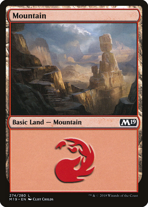 Mountain [Core Set 2019] | Galactic Gamez