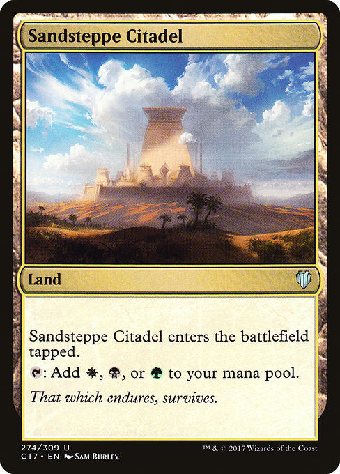 Sandsteppe Citadel [Commander 2017] | Galactic Gamez