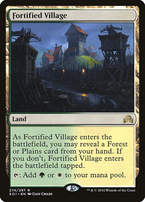 Fortified Village [Shadows over Innistrad] | Galactic Gamez