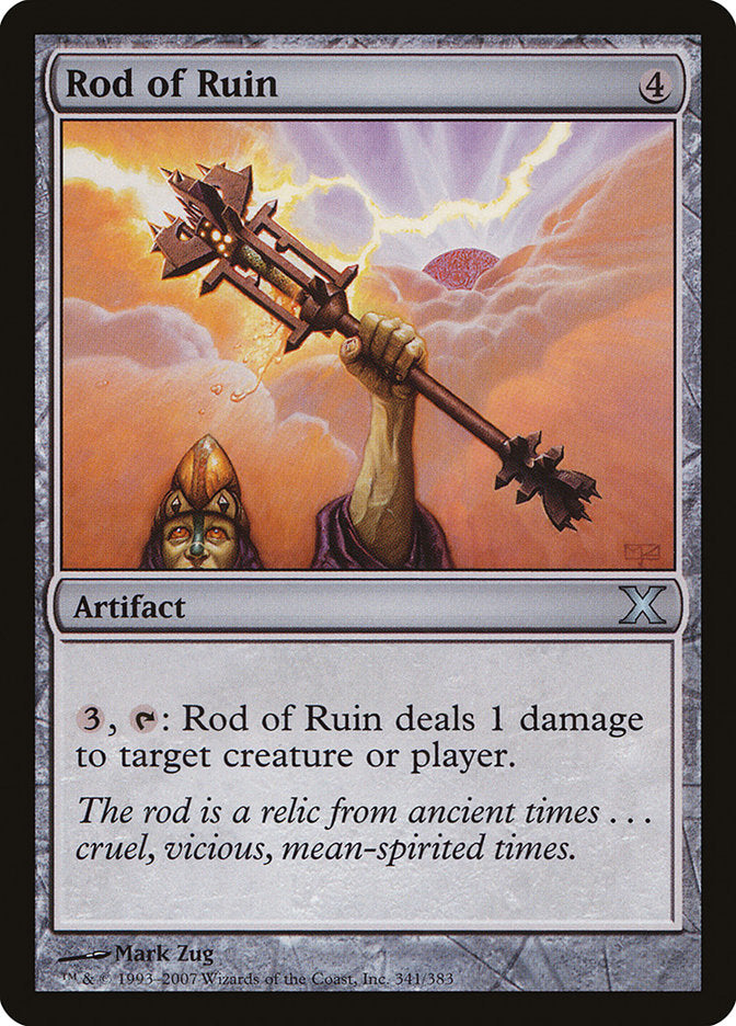 Rod of Ruin [Tenth Edition] | Galactic Gamez