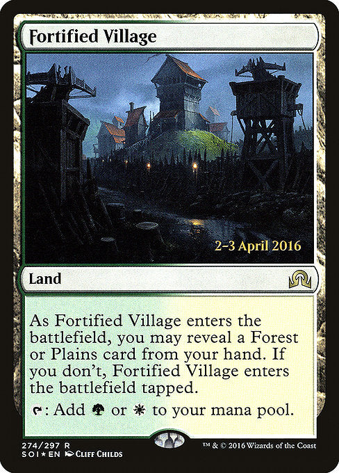 Fortified Village [Shadows over Innistrad Promos] | Galactic Gamez