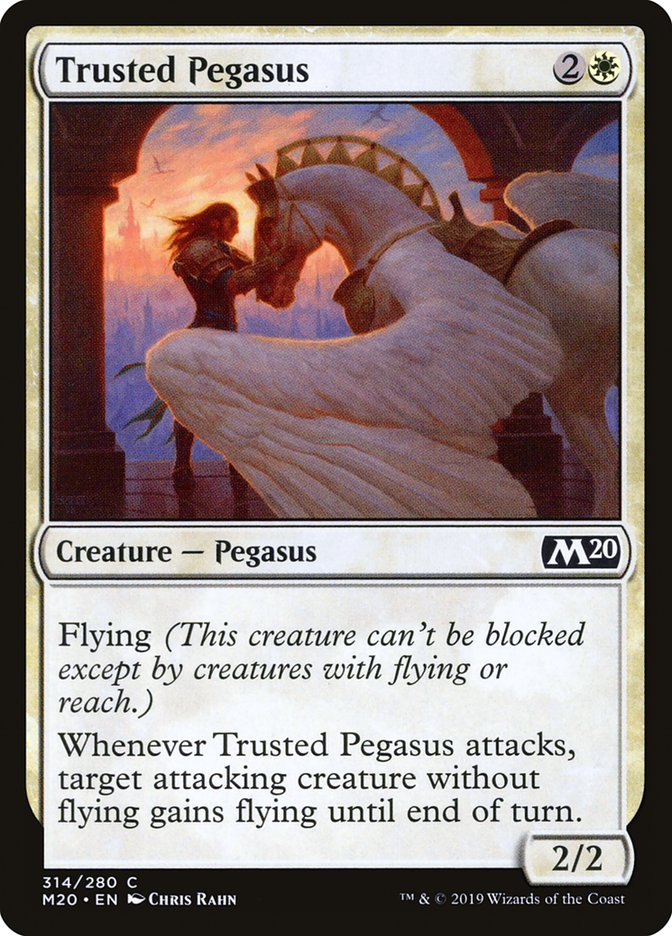 Trusted Pegasus [Core Set 2020] | Galactic Gamez