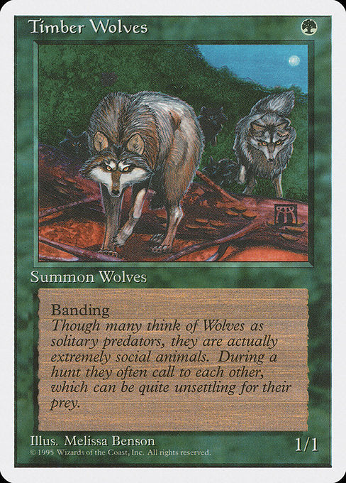 Timber Wolves [Fourth Edition] | Galactic Gamez