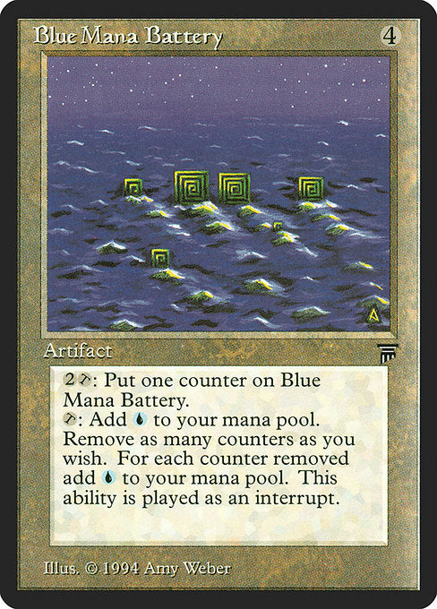 Blue Mana Battery [Legends] | Galactic Gamez