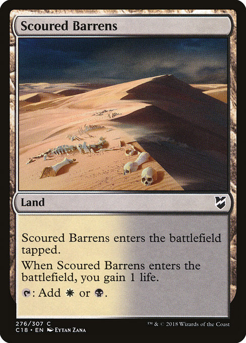 Scoured Barrens [Commander 2018] | Galactic Gamez