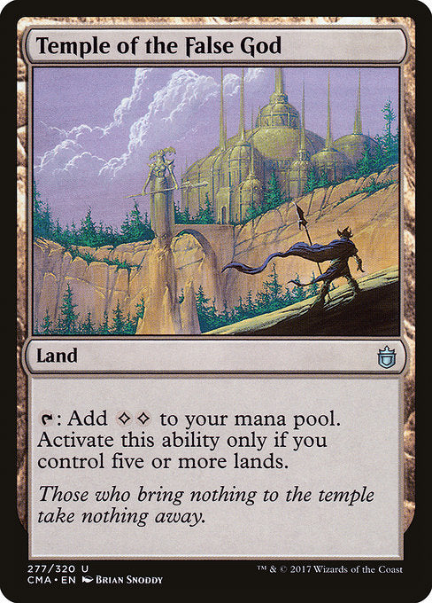 Temple of the False God [Commander Anthology] | Galactic Gamez