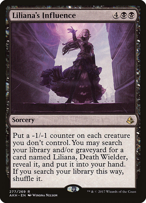 Liliana's Influence [Amonkhet] | Galactic Gamez