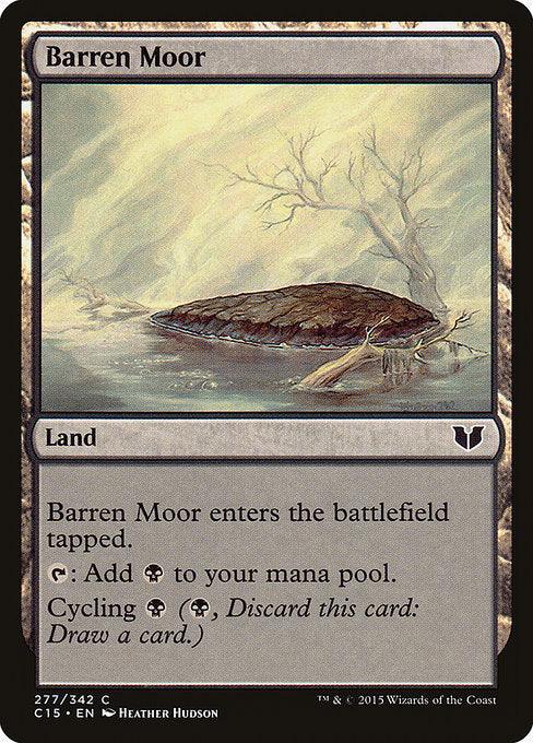 Barren Moor [Commander 2015] | Galactic Gamez