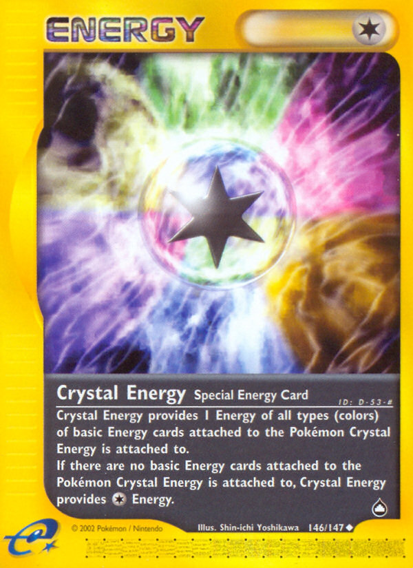 Crystal Energy (146/147) [Aquapolis] | Galactic Gamez