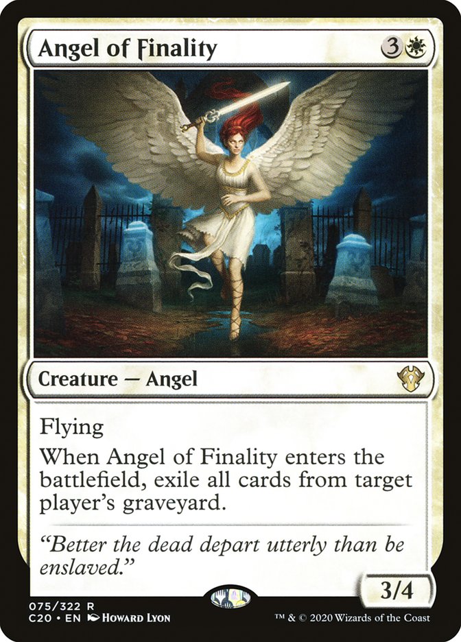 Angel of Finality [Commander 2020] | Galactic Gamez