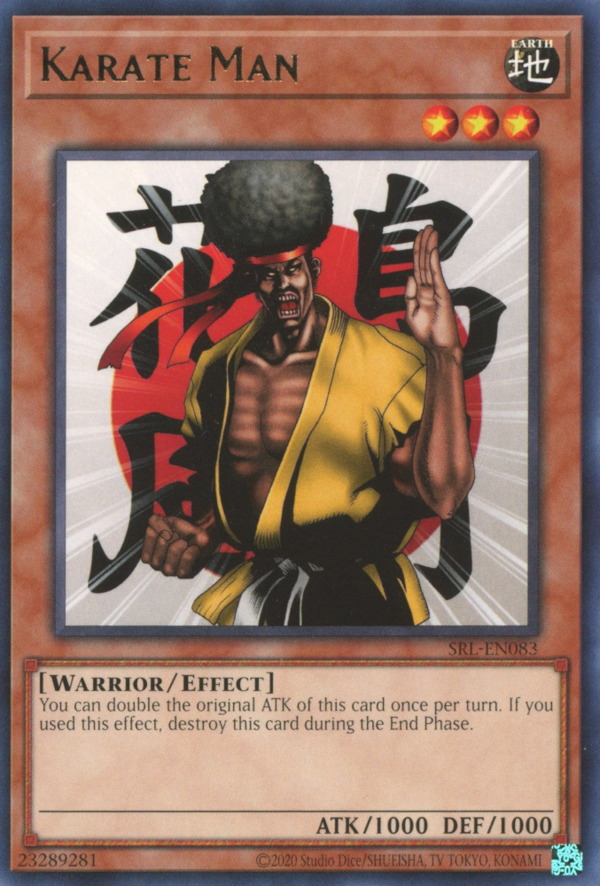 Karate Man [SRL-EN083] Rare | Galactic Gamez
