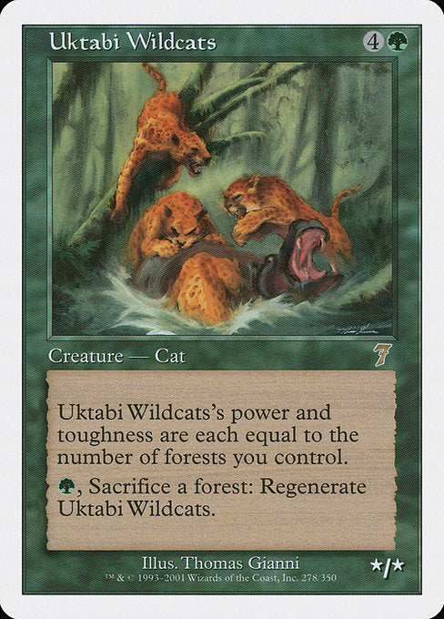 Uktabi Wildcats [Seventh Edition] | Galactic Gamez
