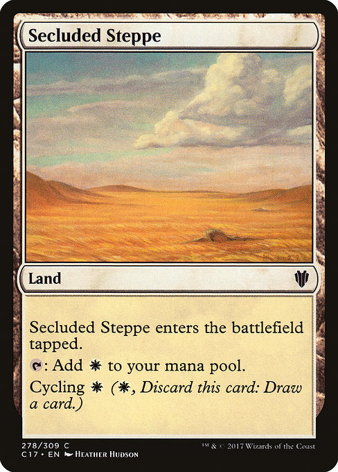 Secluded Steppe [Commander 2017] | Galactic Gamez