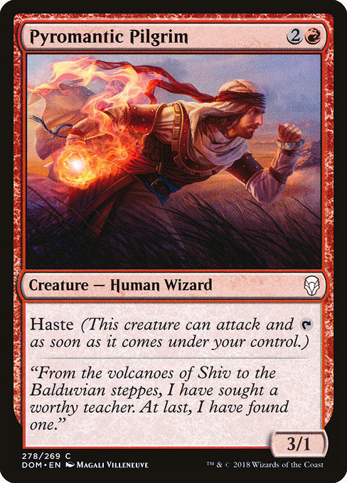 Pyromantic Pilgrim [Dominaria] | Galactic Gamez