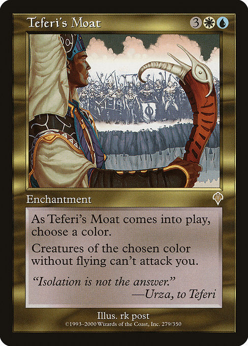 Teferi's Moat [Invasion] | Galactic Gamez