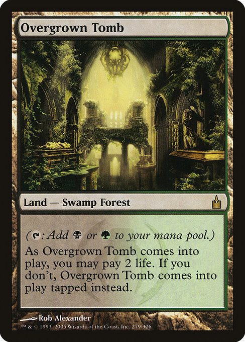Overgrown Tomb [Ravnica: City of Guilds] | Galactic Gamez