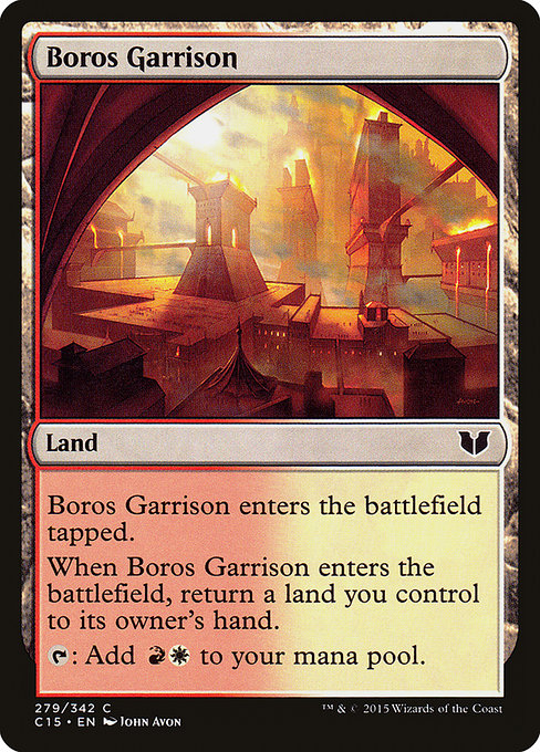 Boros Garrison [Commander 2015] | Galactic Gamez