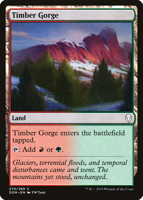 Timber Gorge [Dominaria] | Galactic Gamez