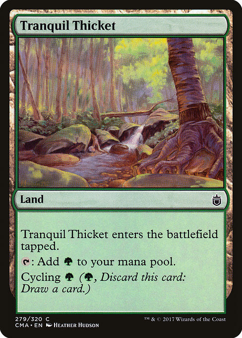 Tranquil Thicket [Commander Anthology] | Galactic Gamez