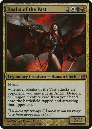 Kaalia of the Vast (Oversized) [Commander 2011 Oversized] | Galactic Gamez