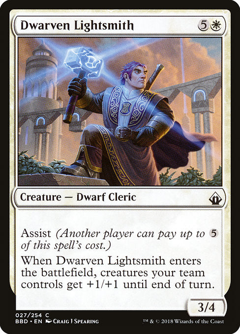 Dwarven Lightsmith [Battlebond] | Galactic Gamez