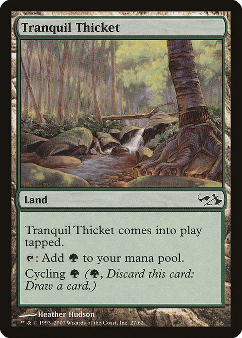 Tranquil Thicket [Duel Decks: Elves vs. Goblins] | Galactic Gamez