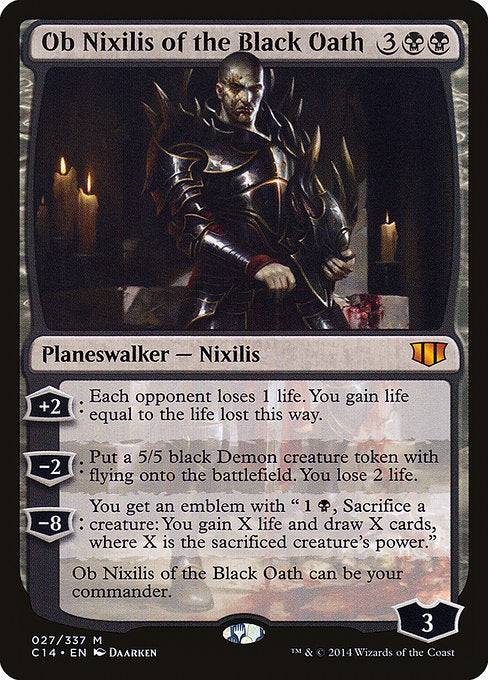 Ob Nixilis of the Black Oath [Commander 2014] | Galactic Gamez