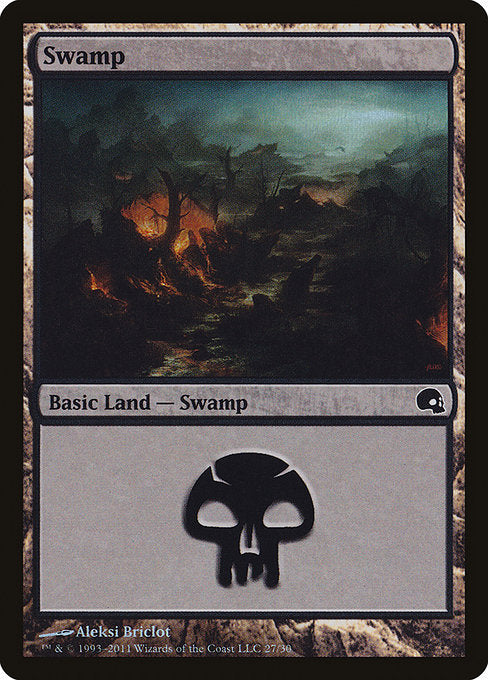 Swamp [Premium Deck Series: Graveborn] | Galactic Gamez