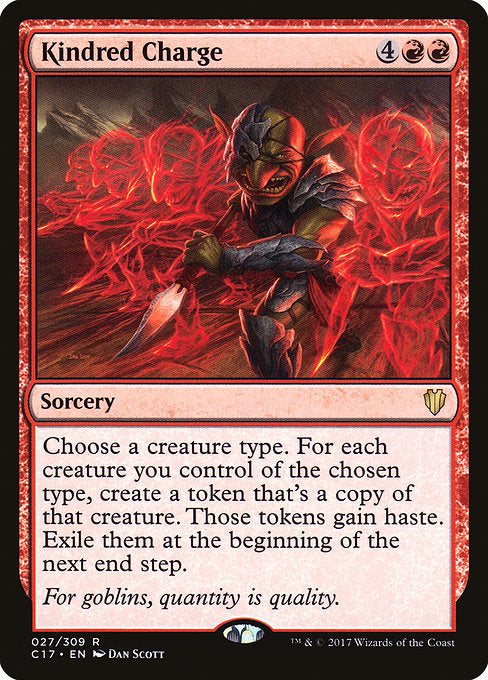 Kindred Charge [Commander 2017] | Galactic Gamez