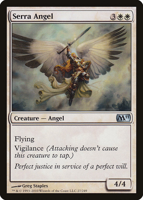 Serra Angel [Magic 2011] | Galactic Gamez