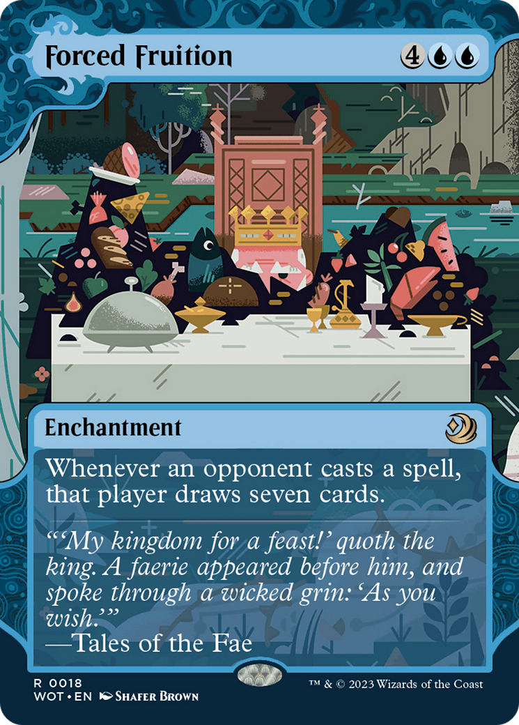 Forced Fruition [Wilds of Eldraine: Enchanting Tales] | Galactic Gamez