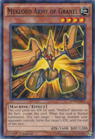 Meklord Army of Granel (Shatterfoil) [BP03-EN083] Common | Galactic Gamez