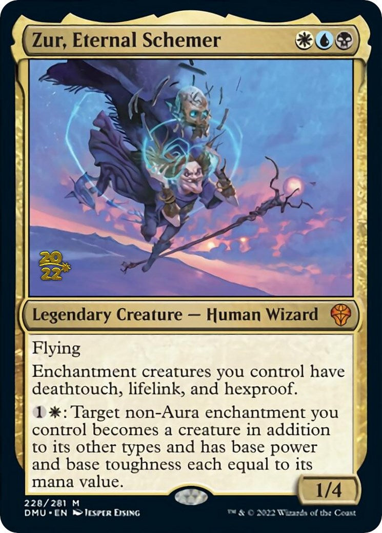 Zur, Eternal Schemer [Dominaria United Prerelease Promos] | Galactic Gamez