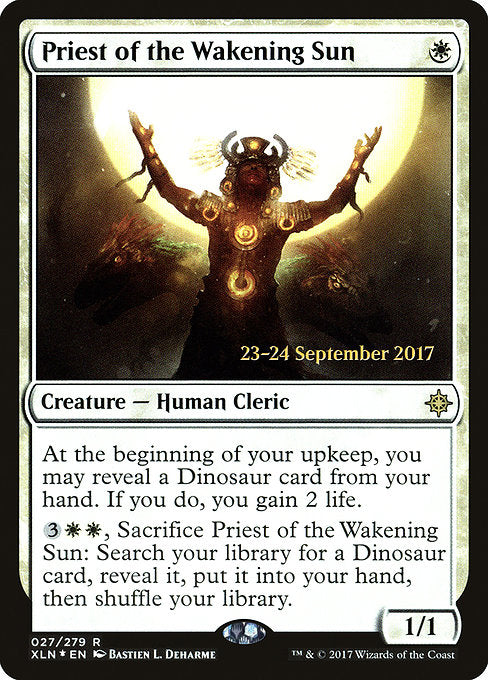 Priest of the Wakening Sun [Ixalan Promos] | Galactic Gamez