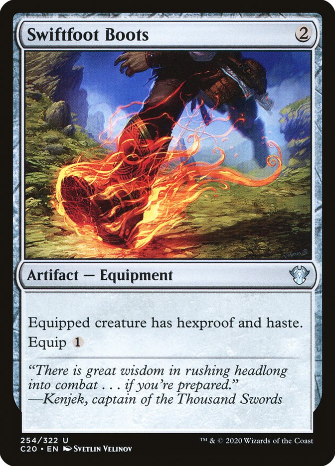 Swiftfoot Boots [Commander 2020] | Galactic Gamez