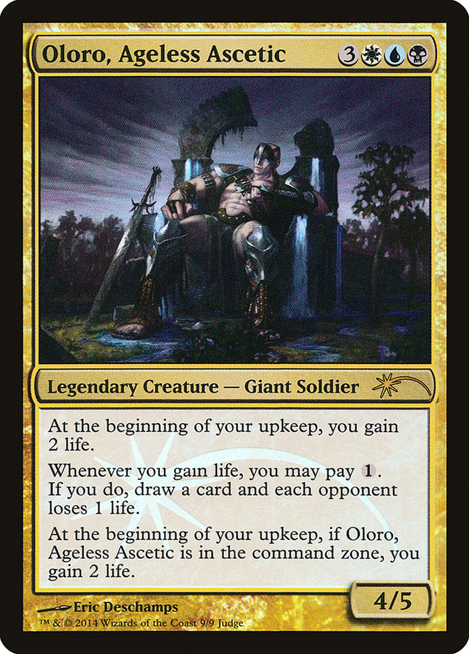 Oloro, Ageless Ascetic [Judge Gift Cards 2014] | Galactic Gamez