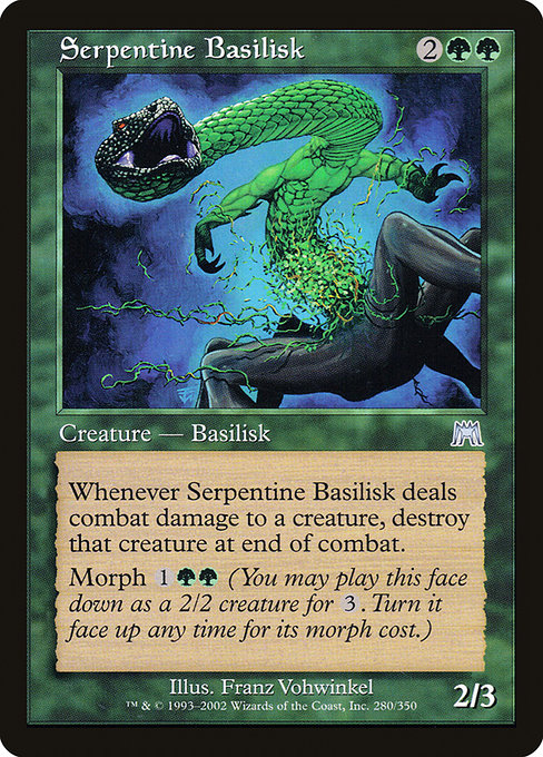 Serpentine Basilisk [Onslaught] | Galactic Gamez