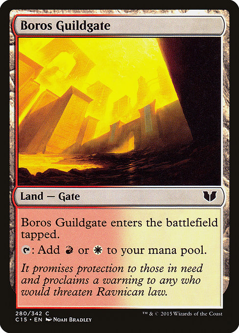 Boros Guildgate [Commander 2015] | Galactic Gamez