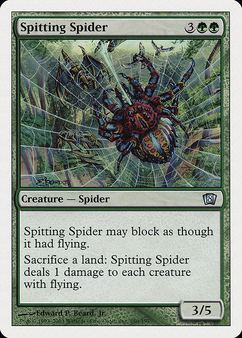 Spitting Spider [Eighth Edition] | Galactic Gamez