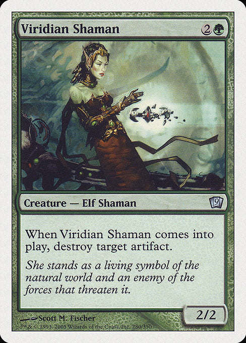 Viridian Shaman [Ninth Edition] | Galactic Gamez