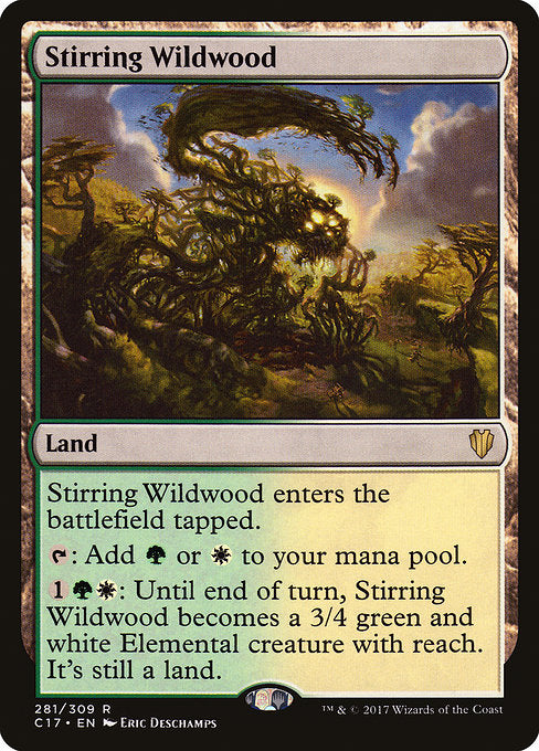 Stirring Wildwood [Commander 2017] | Galactic Gamez