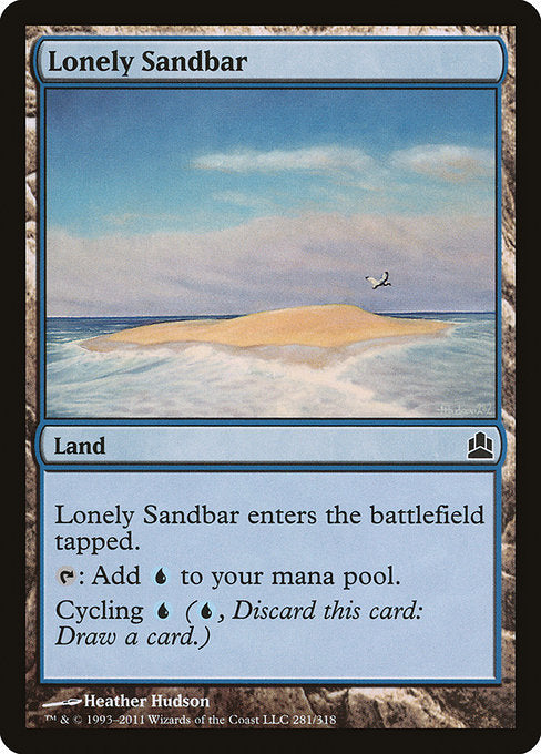 Lonely Sandbar [Commander 2011] | Galactic Gamez
