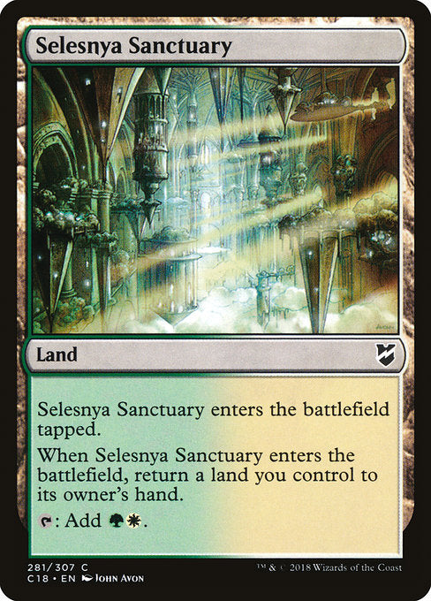 Selesnya Sanctuary [Commander 2018] | Galactic Gamez