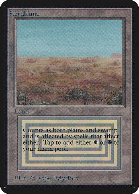 Scrubland [Limited Edition Alpha] | Galactic Gamez
