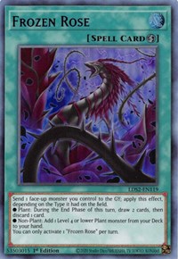 Frozen Rose (Purple) [LDS2-EN119] Ultra Rare | Galactic Gamez