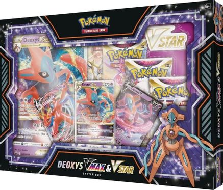 Pokémon TCG: Deoxys VMAX & VSTAR Battle Box | Galactic Gamez